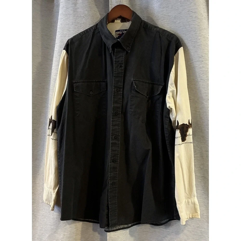 International Pro Rodeo Association By Karman Western‎ Rodeo Button Up - Picture 2 of 6